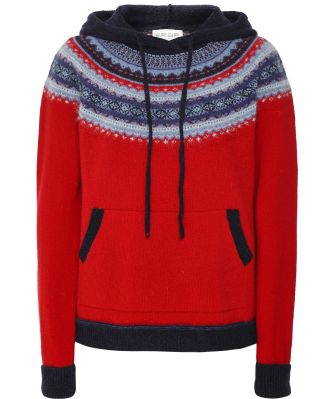 Alpine Wool Hooded Sweater