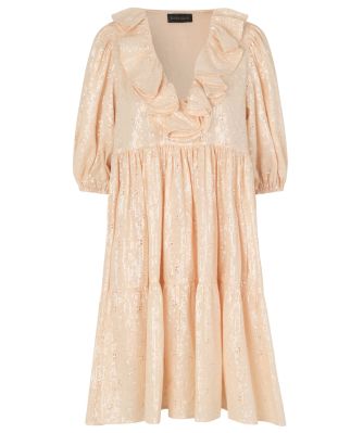 Stine Goya Women's Imperio Frill Organic Cotton Dress