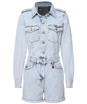 Holland Cooper Women's Utility Denim Playsuit