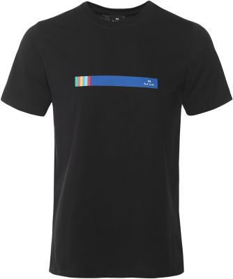 Stripe Graphic T Shirt