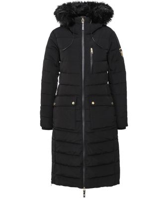 Finsworth Faux Fur Trim Coat