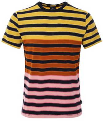 Organic Cotton Striped T Shirt