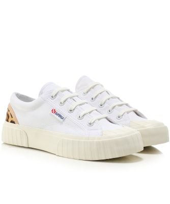 Superga Women's 2630 Leopard Stripe Trainers