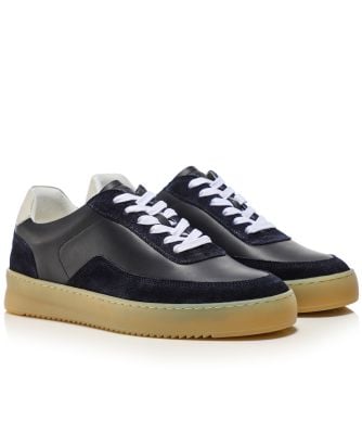 Filling Pieces Men's Nappa and Suede Mondo Trainers