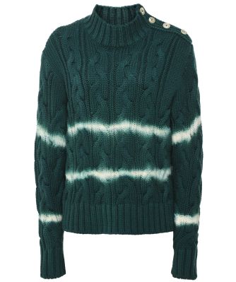 Tie-Dye Cable Sarah Sweater