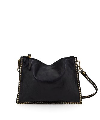 Kura Studded Leather Shoulder Bag