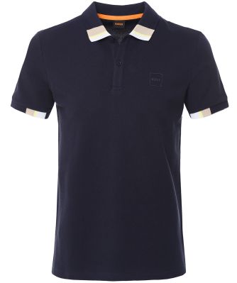 BOSS Men's PeDetail Cotton Polo Shirt