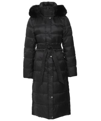 Faux Fur Hood Salena Coat