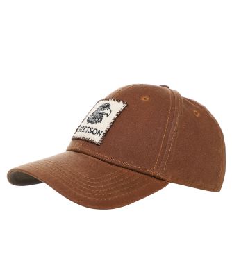 Stetson Men's Waxed Cotton Eagle Cap