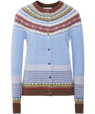 Alpine Fairisle Merino Wool Cardigan