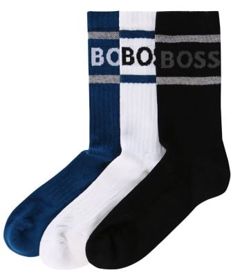 Striped Rib Socks 3 Pack