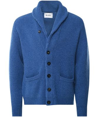 Lambswool Jameson Shawl Cardigan
