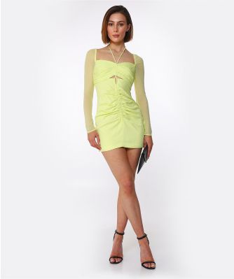 Cut Out Mini Dress