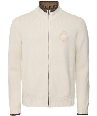 Merino Zip Cardigan
