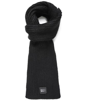 Chunky Rib Knit Scarf