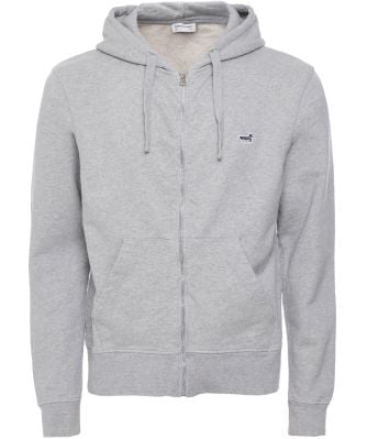 Zip Through Duck Patch Hoodie