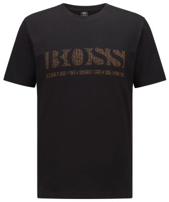 BOSS Men's Crew Neck Tee Pixel 1 T-Shirt