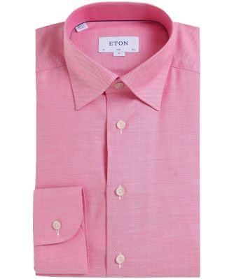 Slim Fit Lyocell Cotton Shirt
