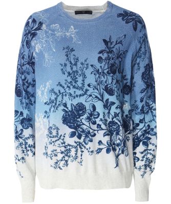 High Women's League Ombre Floral Jumper