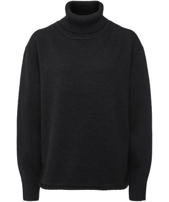 Wool Blend Roll Neck Sweater