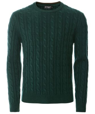 Cashmere Mix Cable Sweater