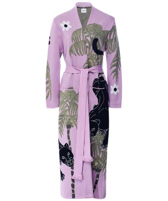 Jacquard Panther Duster
