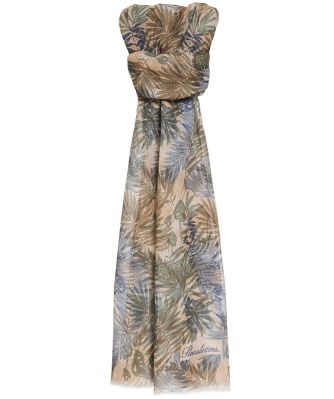 Leaf Print Scarf