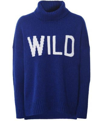 Merino Cashmere Wild Roll Neck Sweater