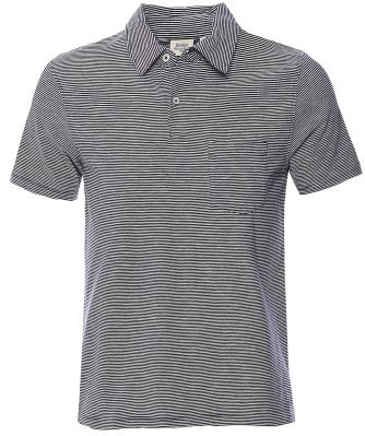 Jersey Striped Polo Shirt