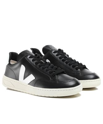 Mens Leather V-12 Sneakers