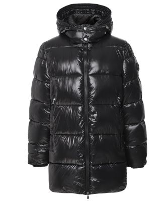 Patent Quilted Coat