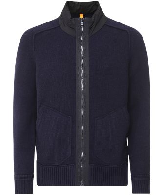 Virgin Wool Zip Kabredo Cardigan