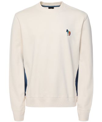 Crew Neck Zebra Sweatshirt