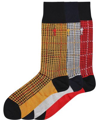 London Sock Co. Men's Ottaway Style Socks 3 Pack