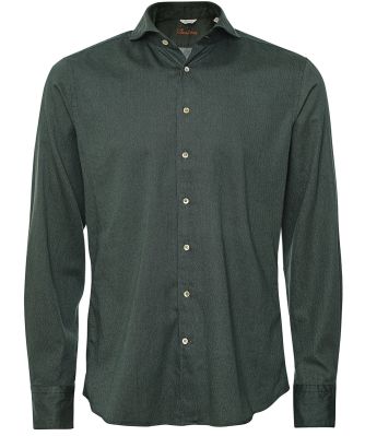 Fitted Body Flannel Shirt