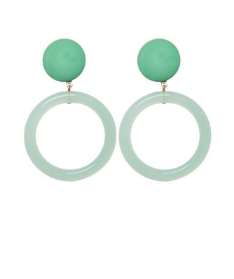 Delphine Circle Earrings