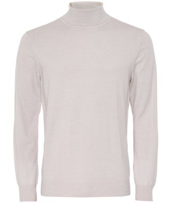 Thomas Maine Men's Merino Wool Roll Neck Jumper