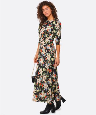 Lucile Floral Midi Dress