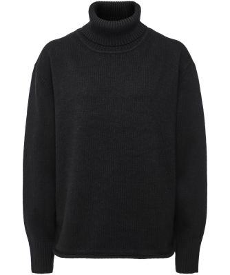 Wool Blend Roll Neck Sweater