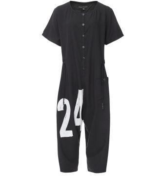 Oversized Printed Jumpsuit