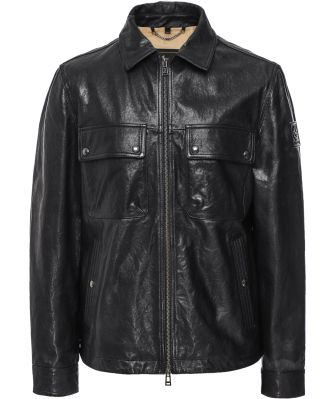 Leather Tour Overshirt