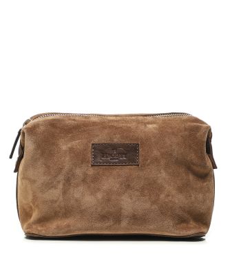 Suede Wash Bag