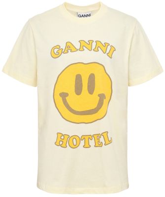 GANNI Women's GANNI Hotel Organic Cotton T-Shirt