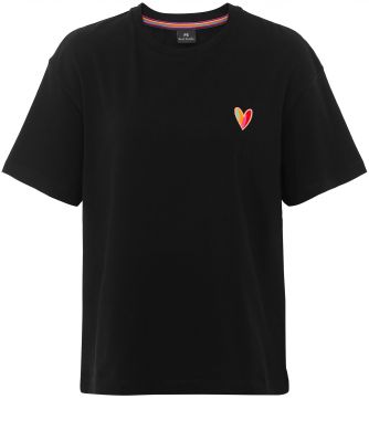Organic Cotton Swirl Heart T-Shirt