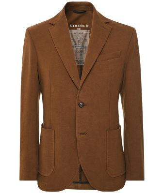 Slim Fit Fleece Blazer