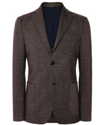 Wool Jacquard Blazer