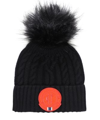 Holland Cooper Women's Cable Bobble Hat