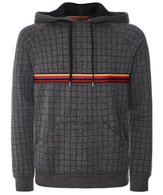 Jacquard Check Hoodie