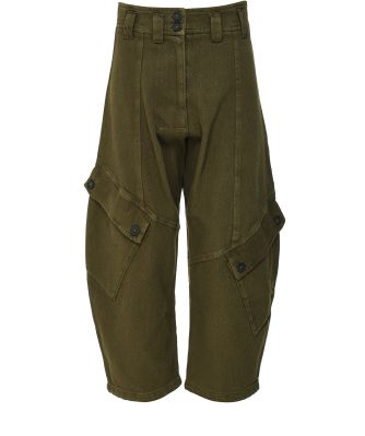 Cotton Twill Cargo Pants