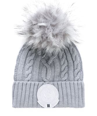 Holland Cooper Women's Cable Bobble Hat